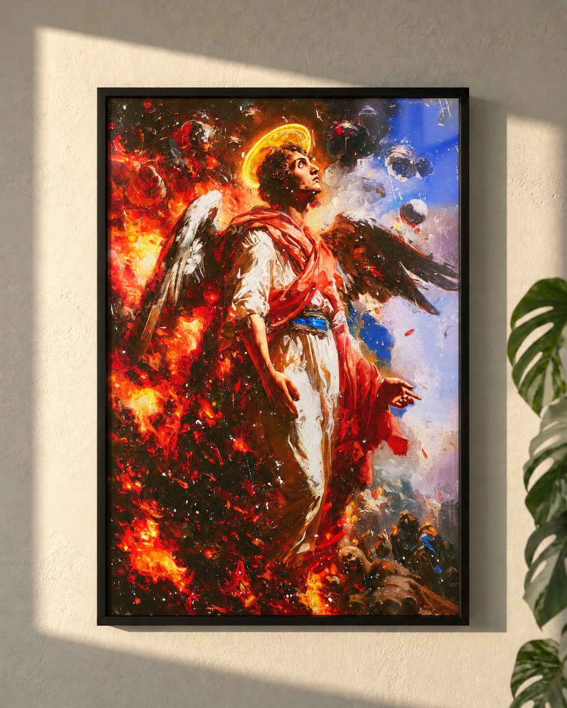 Closer To Paradise · framed print on a wall