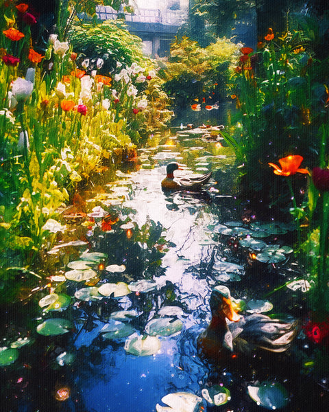 For a Moment the Waters Stood Still