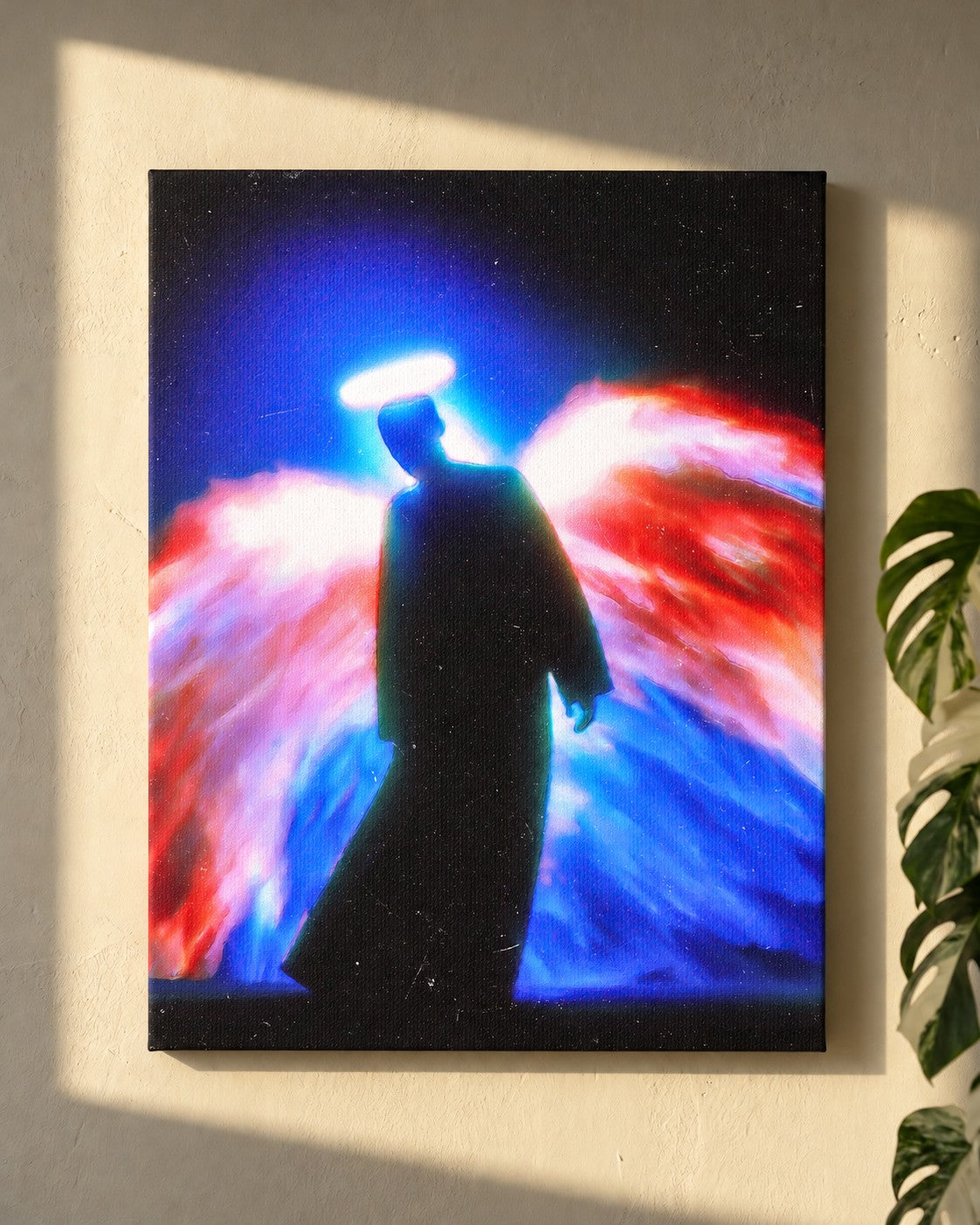ARRIVAL - The Visitor · canvas on a wall
