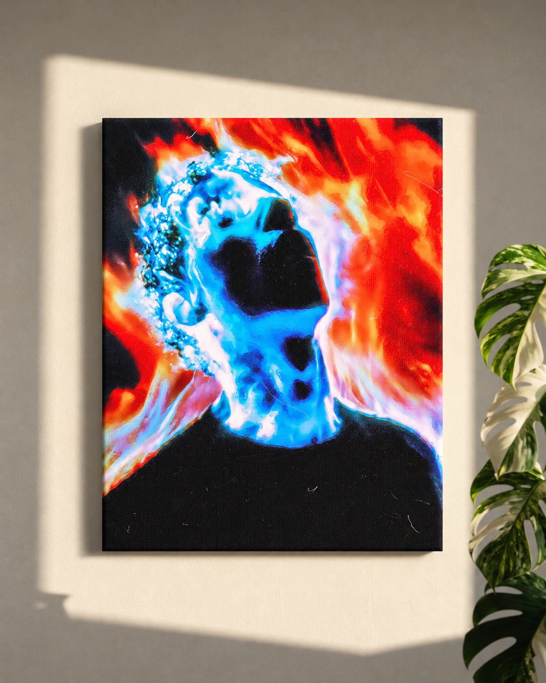 IGNITION - Light Me Up · canvas on a wall