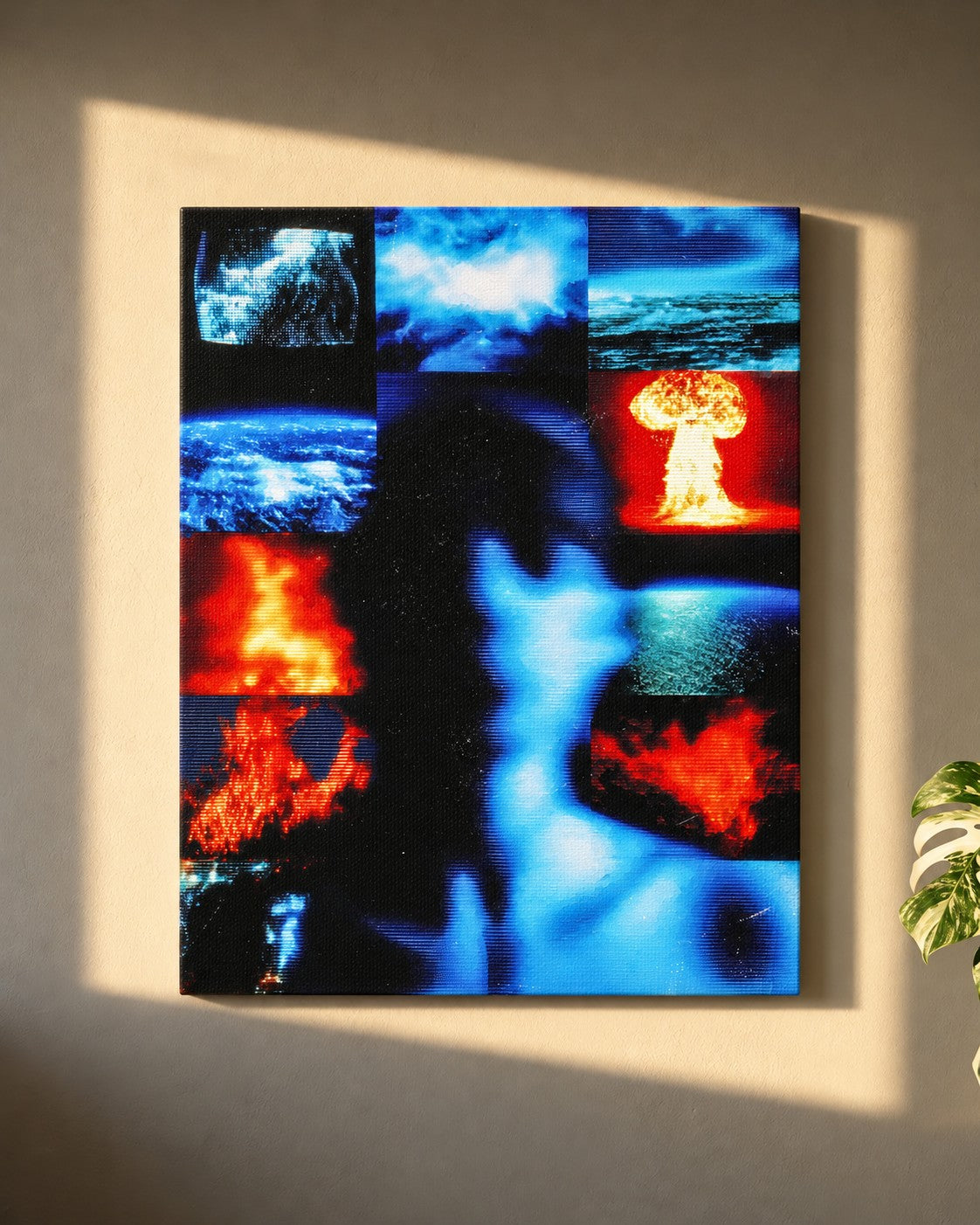 APOCALYPSE - For They Say That Hell Is On Earth · canvas on a wall