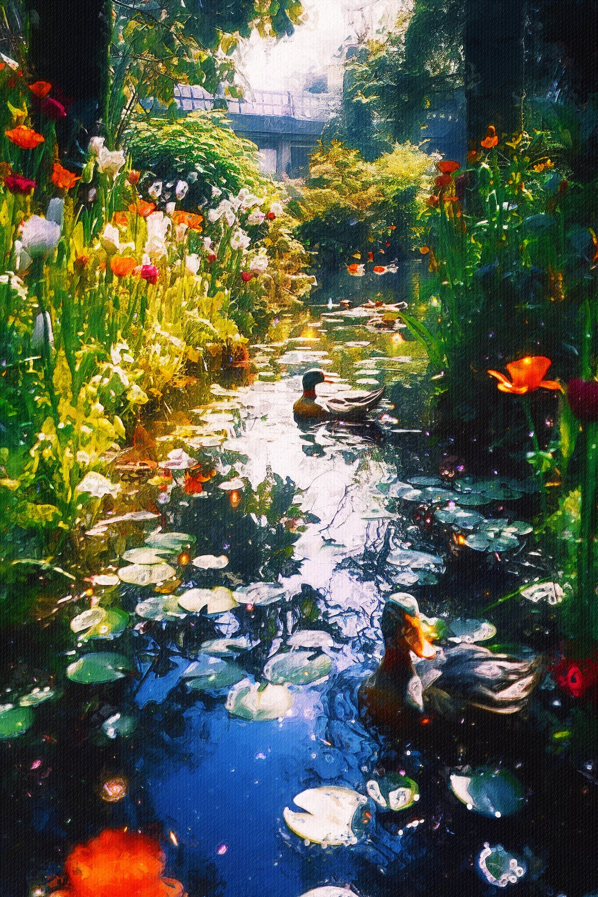 For a Moment the Waters Stood Still