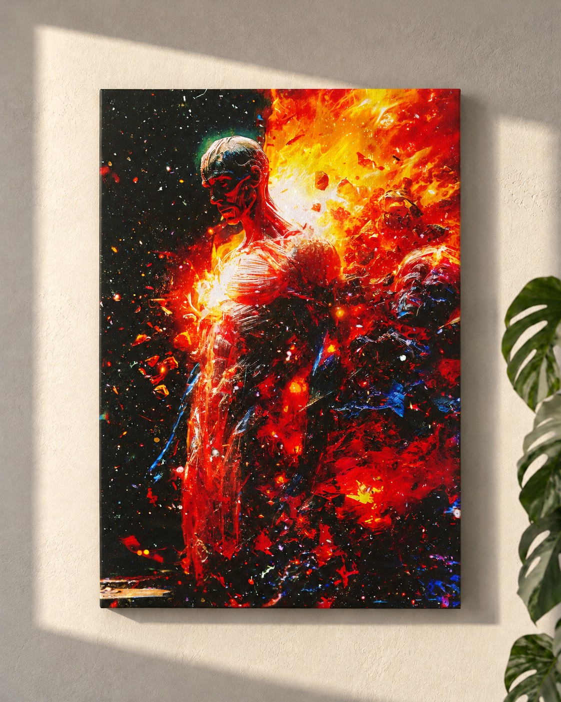 Lord Knows · canvas on a wall