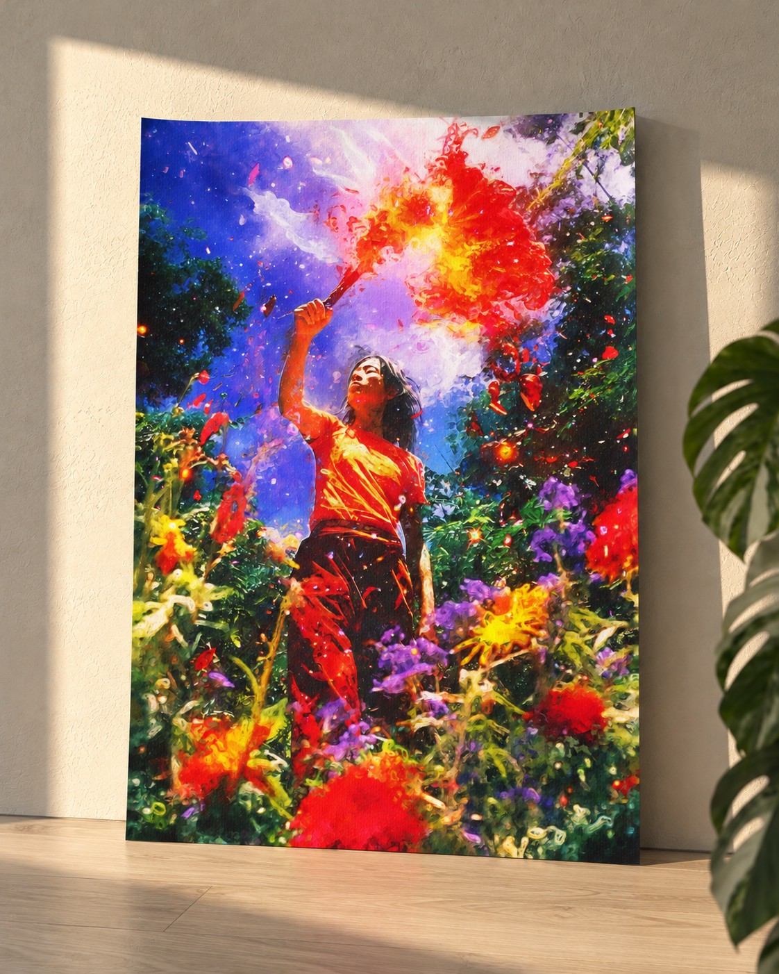 Signs of the Solstice · paper print, unframed