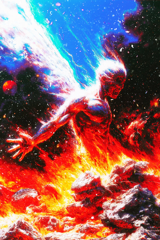 So Rose the One Wrapped in Flame