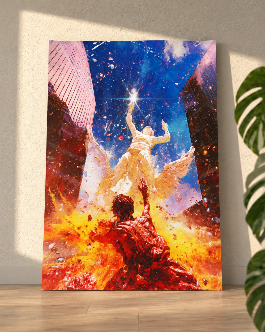 The Burning Revelation · paper print, unframed
