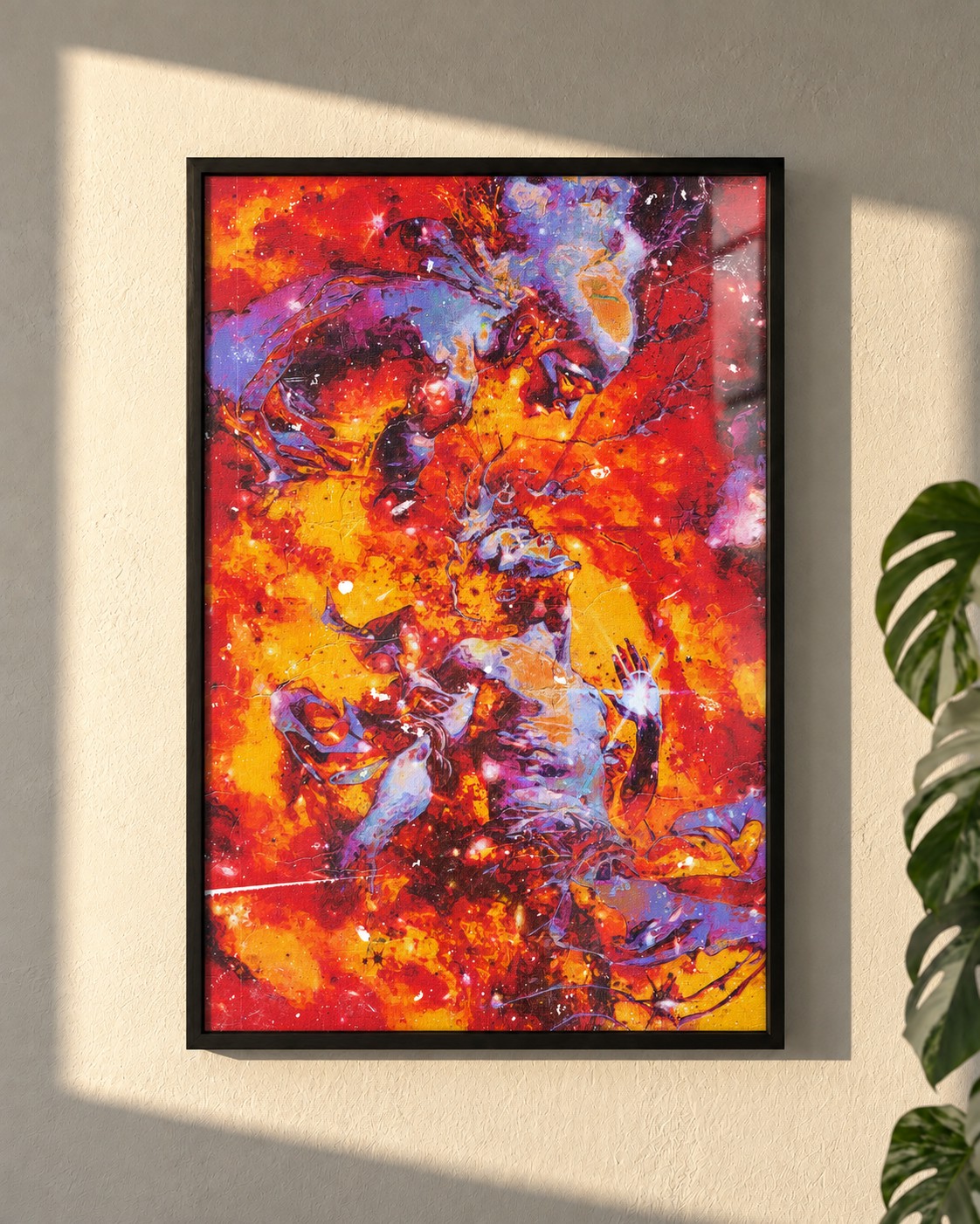 The Rage In My Resonance · framed print on a wall