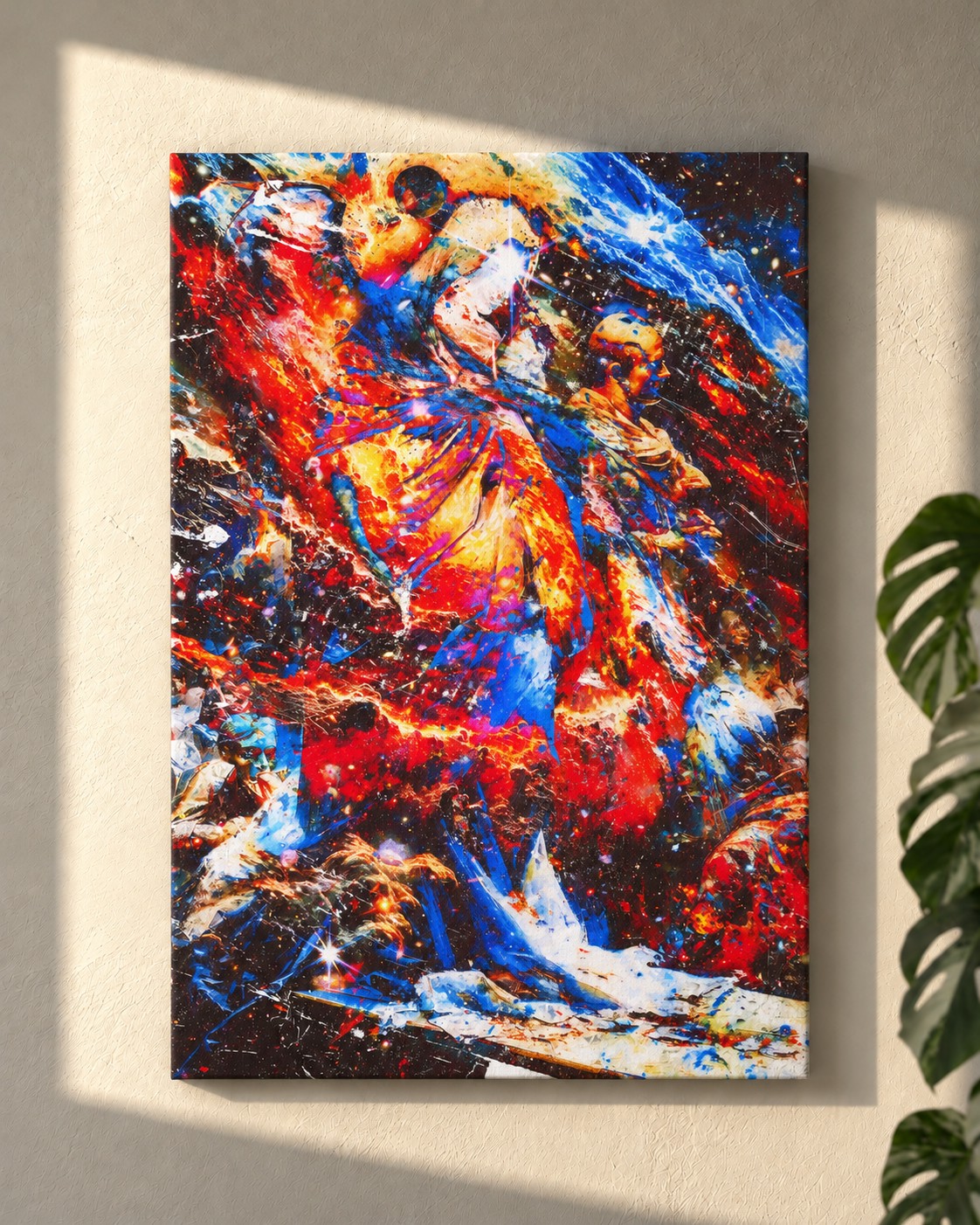 Weight On My Faith · canvas on a wall