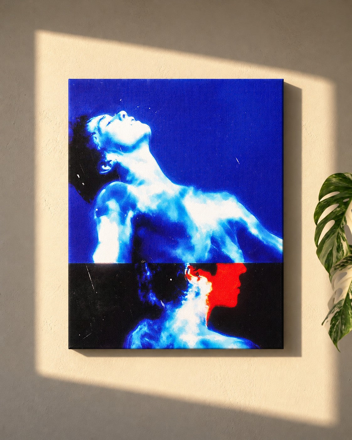 SURRENDER - The Interval of Becoming · canvas on a wall