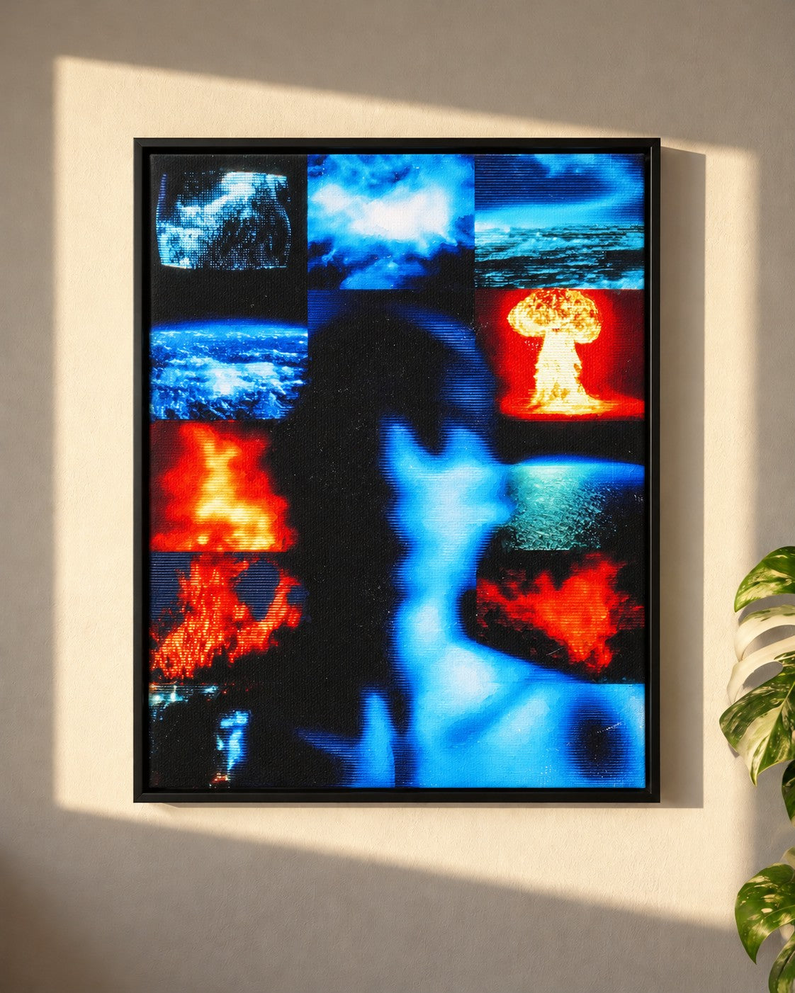 APOCALYPSE - For They Say That Hell Is On Earth · framed canvas on a wall