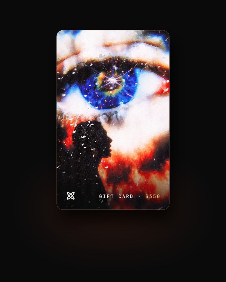 XPRMTS gift card, OBSERVATION design