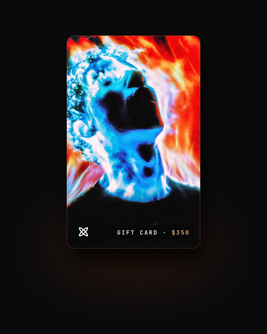 XPRMTS gift card, IGNITION design